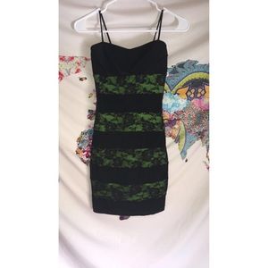 Sweet Storm fitted mini dress